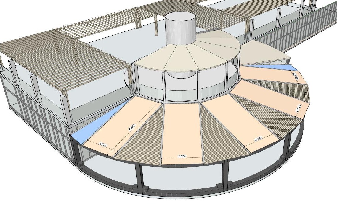 Plano técnico del proyecto SOLARA