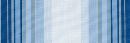 Tejido azul a rayas Sattler 320 190