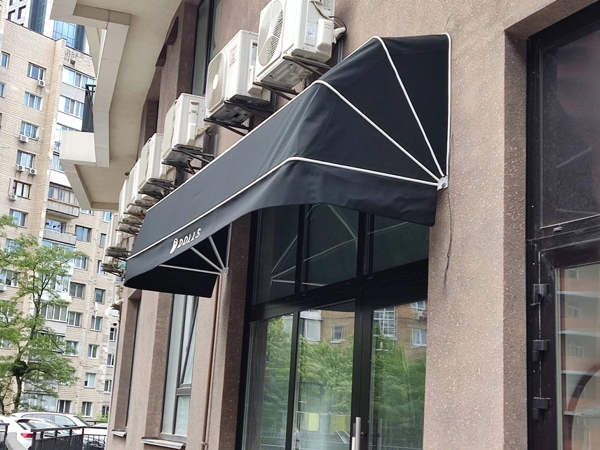 Toldo capota negro